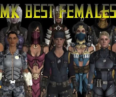 female characters in mortal kombat|The Best Female Fighters In Mortal Kombat